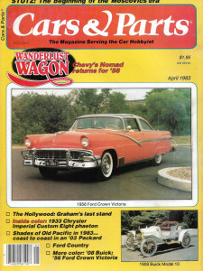 CARS & PARTS 1983 APR - '56 CHEVY NOMAD, STUTZ MOSCOVICS,'33 CHRYSLER IMPERIAL 